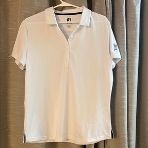 FJ Women’s White Polo Shirt
